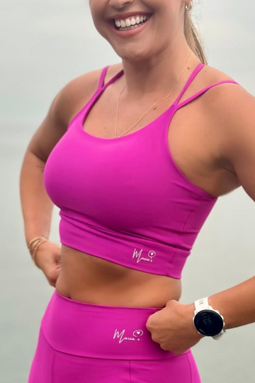 Top Feminino Fitness - Cor Rosa Pink