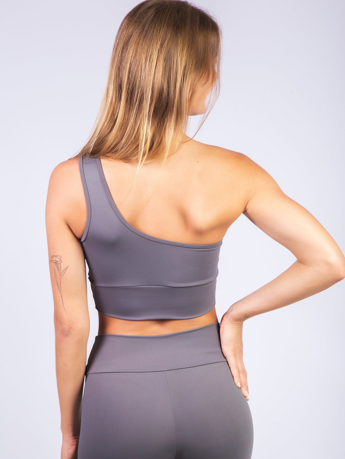 Top Feminino Fitness - Lycra Cinza | Maria's Biquínis